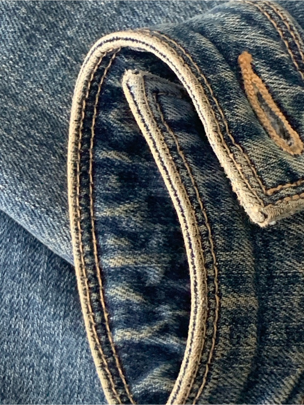 Embroidered Blue Denim Jacket with Tennessee Script - Picture 12 of 13